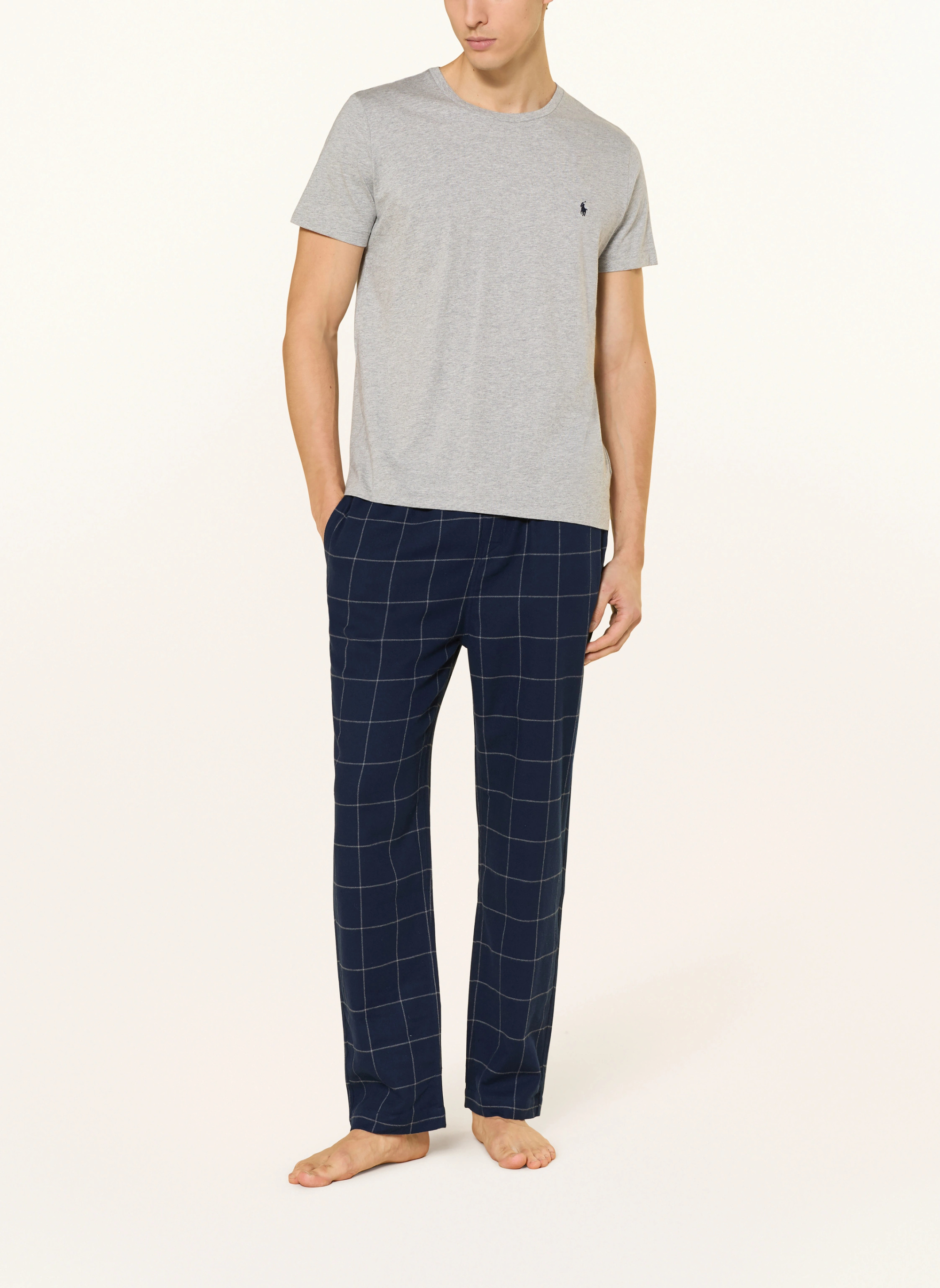 POLO RALPH LAUREN Lounge-Shirt – GRAU