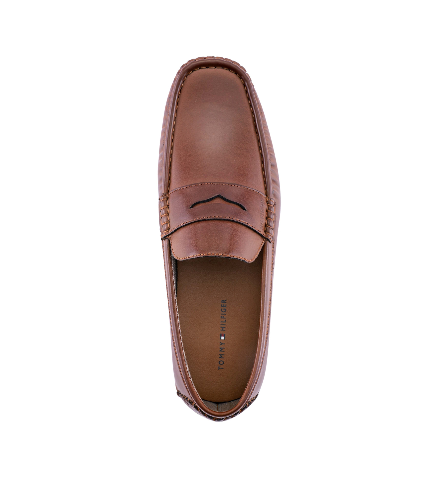 Tommy Hilfiger Men's Amile Slip On Driver - Cognac