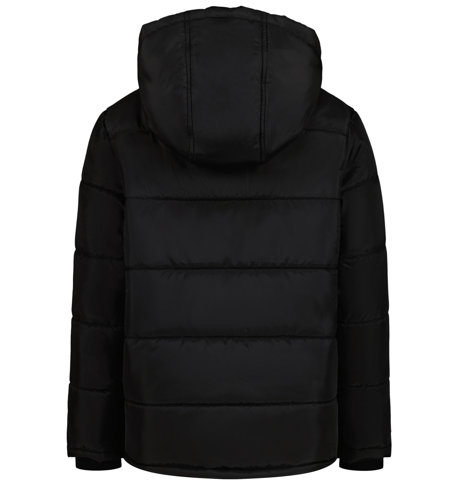 Tommy Hilfiger Boys' 8-20 Logo Puffer Jacket - Black