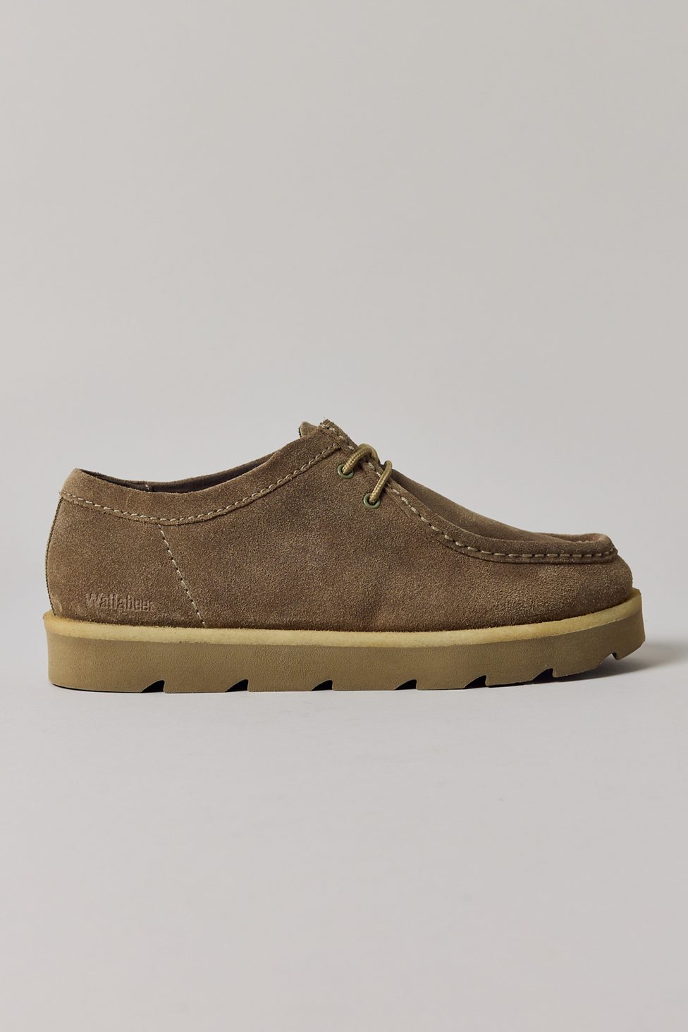 Clarks Men's Meare Walla Suede Shoes - Smoke Grey Suede