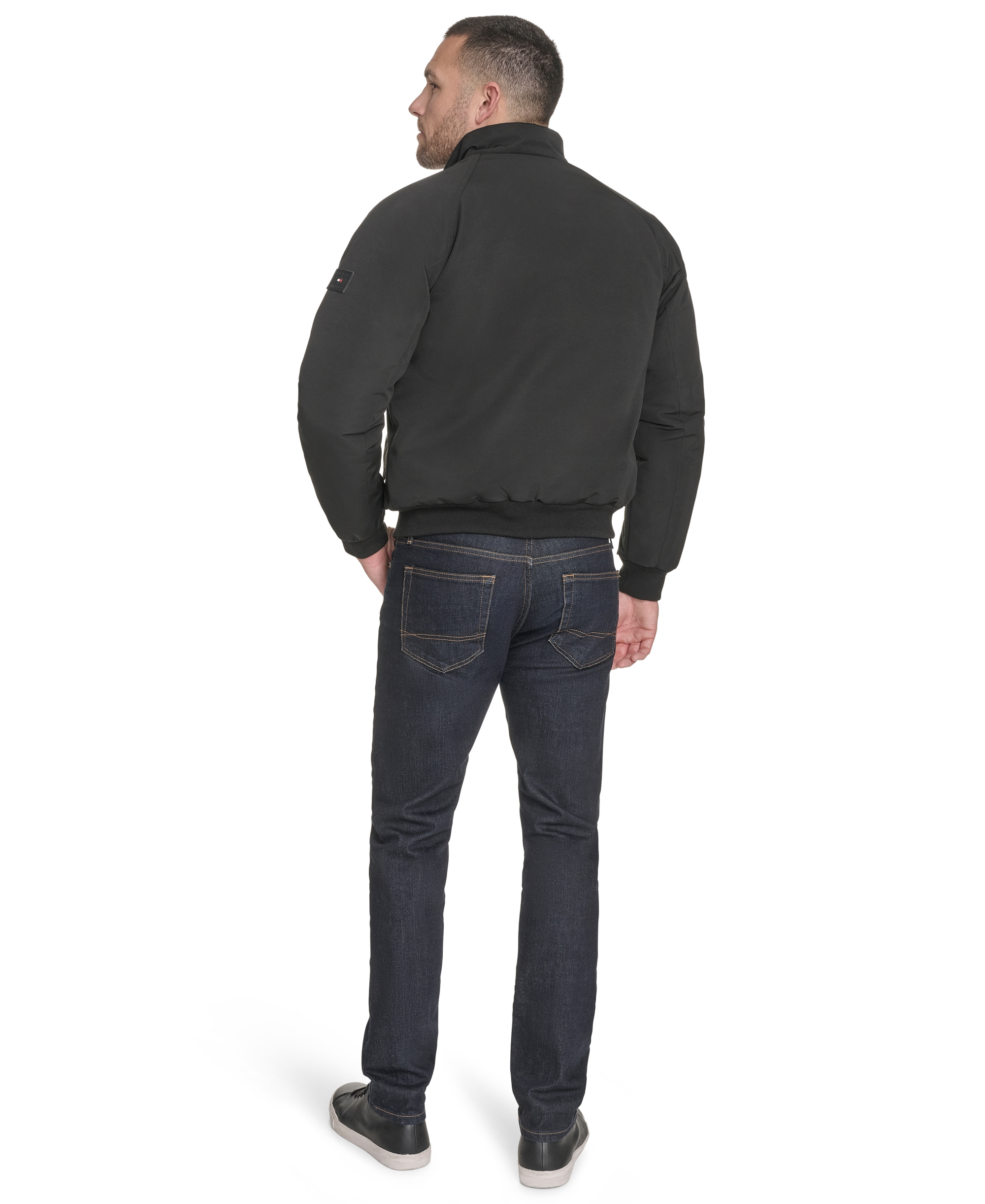 Tommy Hilfiger Men's New Modern Bomber - Black