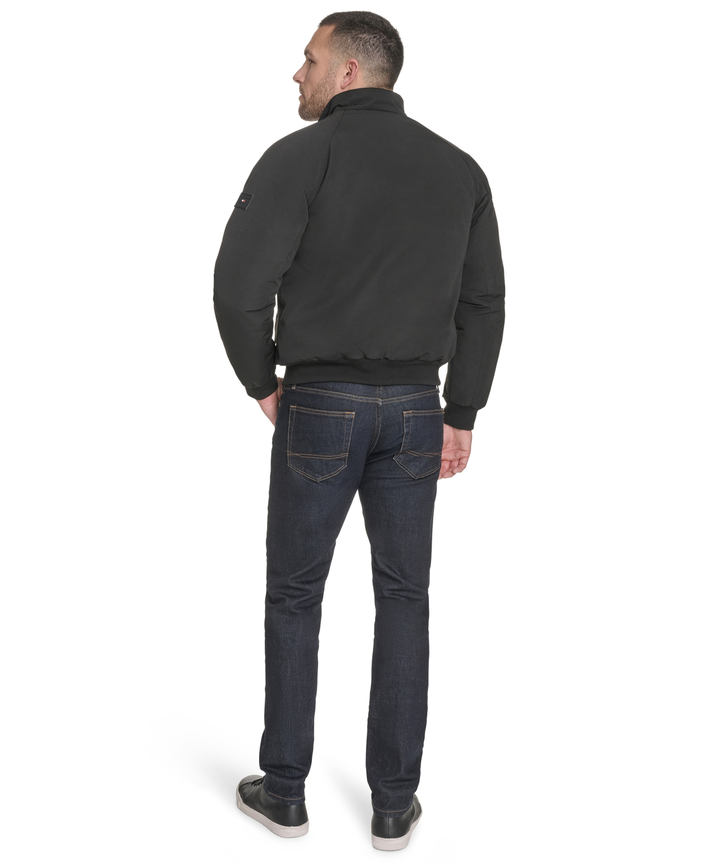 Tommy Hilfiger Men's New Modern Bomber - Black