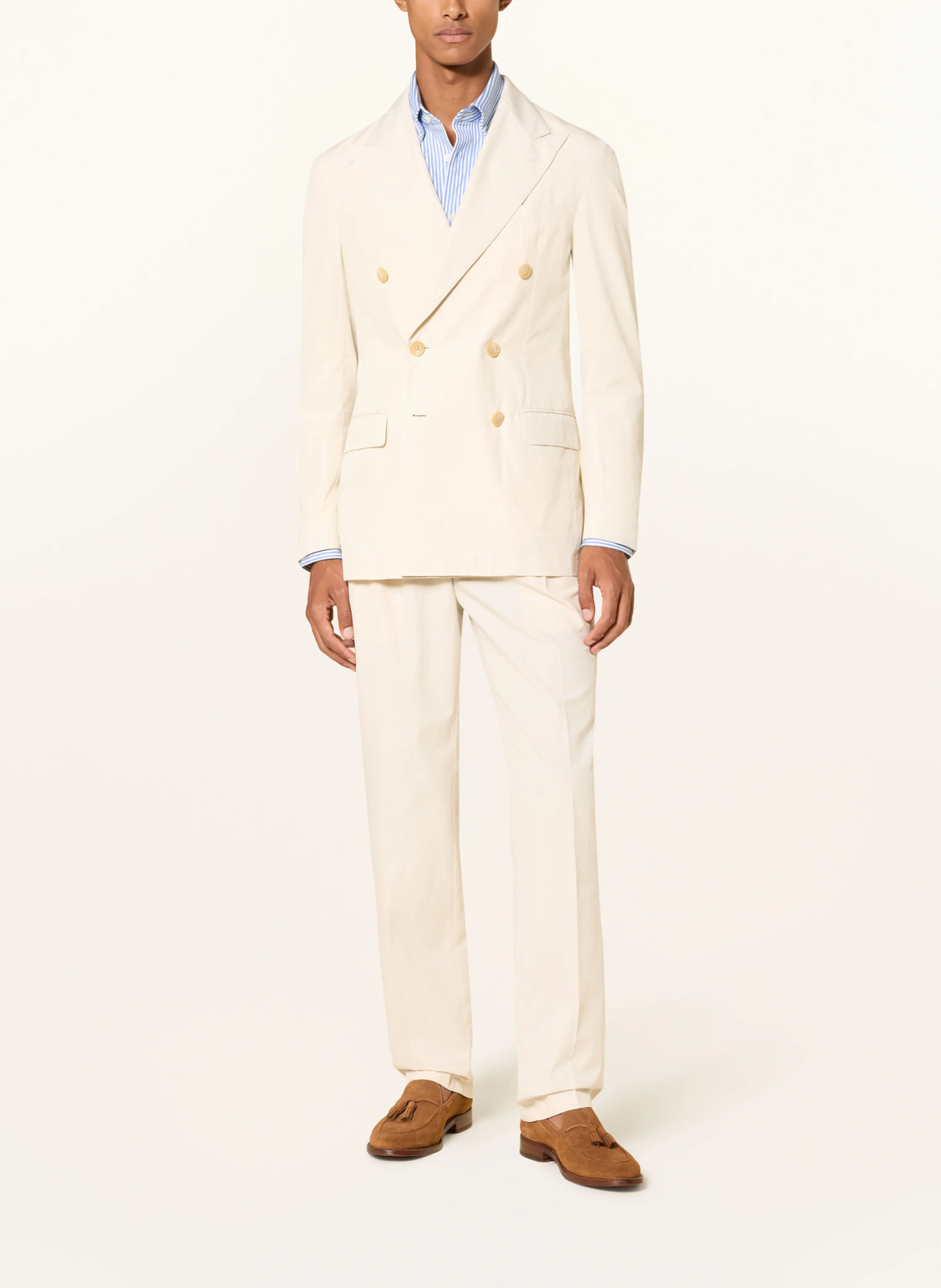 POLO RALPH LAUREN Anzughose Regular Fit – 002 STONE PEBBLE