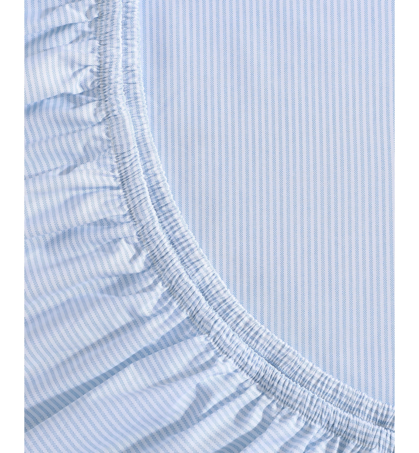 Tommy Hilfiger Printed 200-Thread Count Cotton Percale Sheet Set - Ithaca Stripe Light Blue
