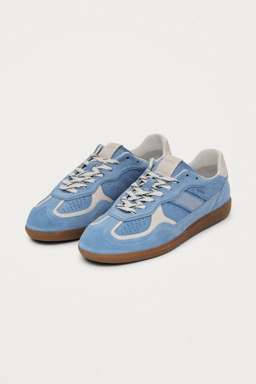 ALOHAS tb. 490 Leather Sneakers - Blue Cream