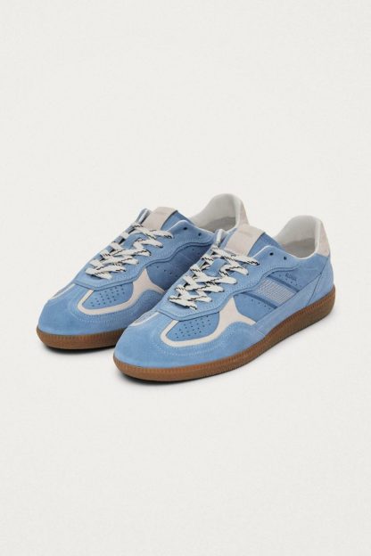 ALOHAS tb. 490 Leather Sneakers - Blue Cream