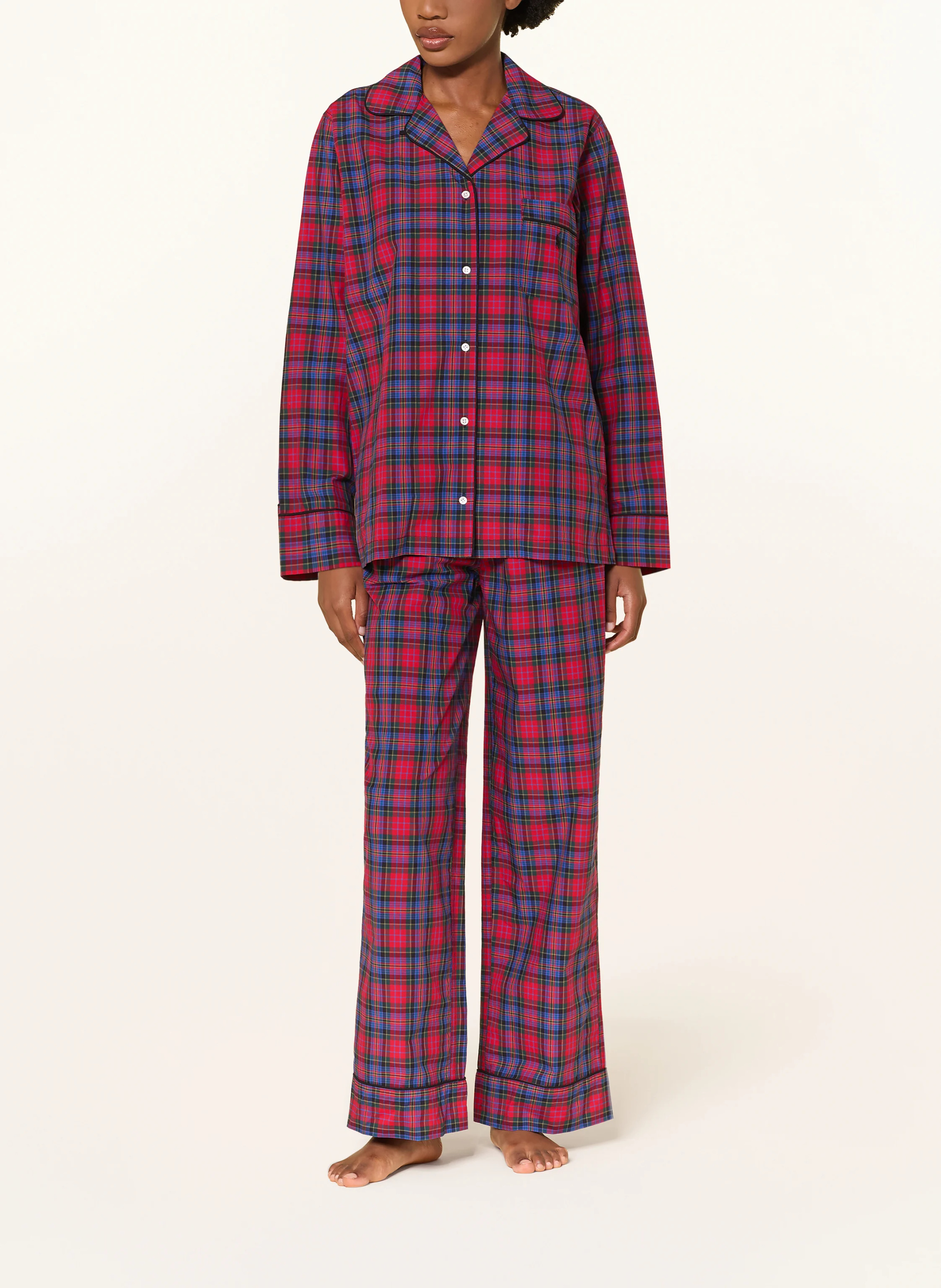 POLO RALPH LAUREN Schlafanzug MADISON – ROT / GRÜN / BLAU