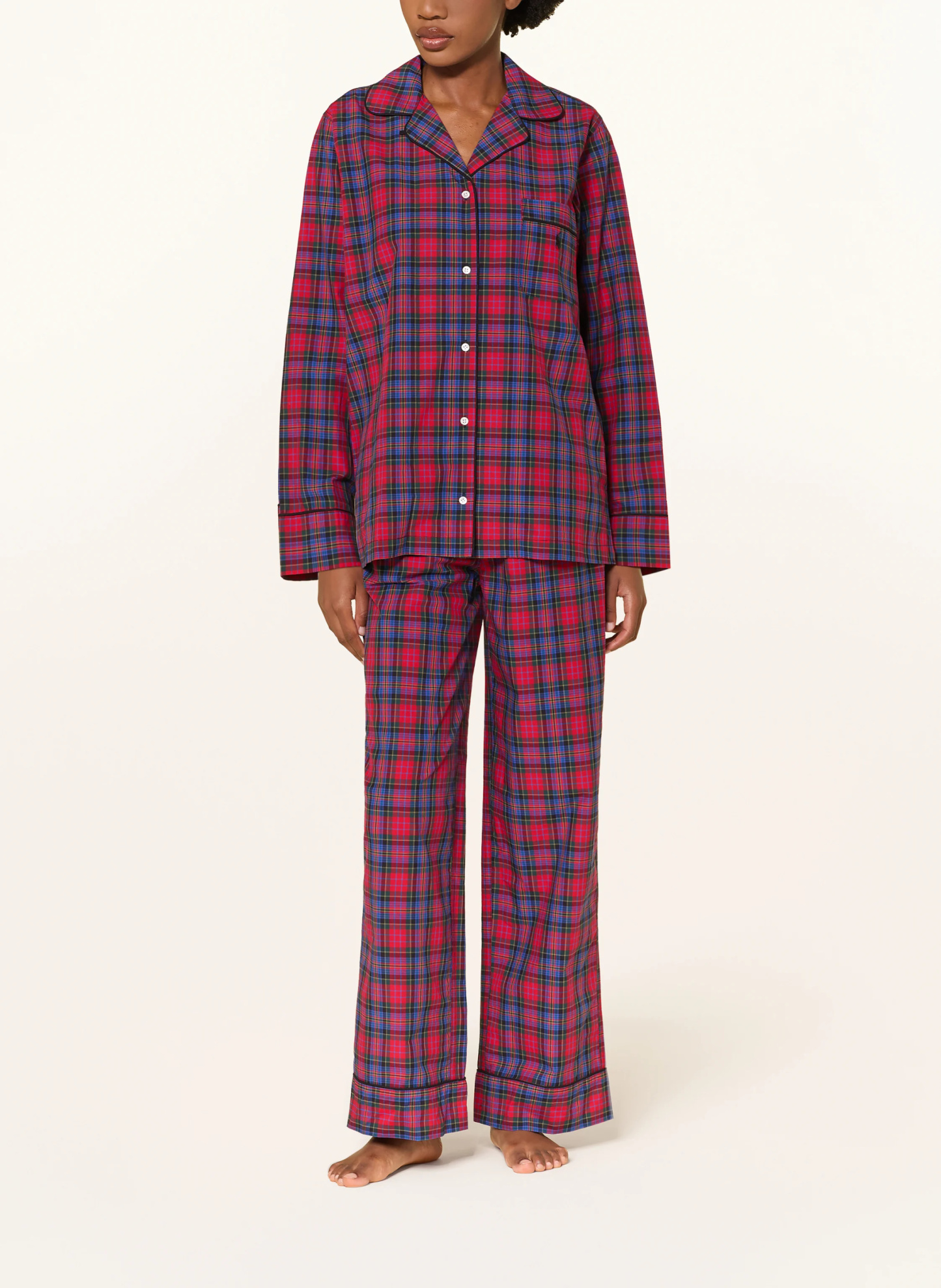 POLO RALPH LAUREN Schlafanzug MADISON – ROT / GRÜN / BLAU