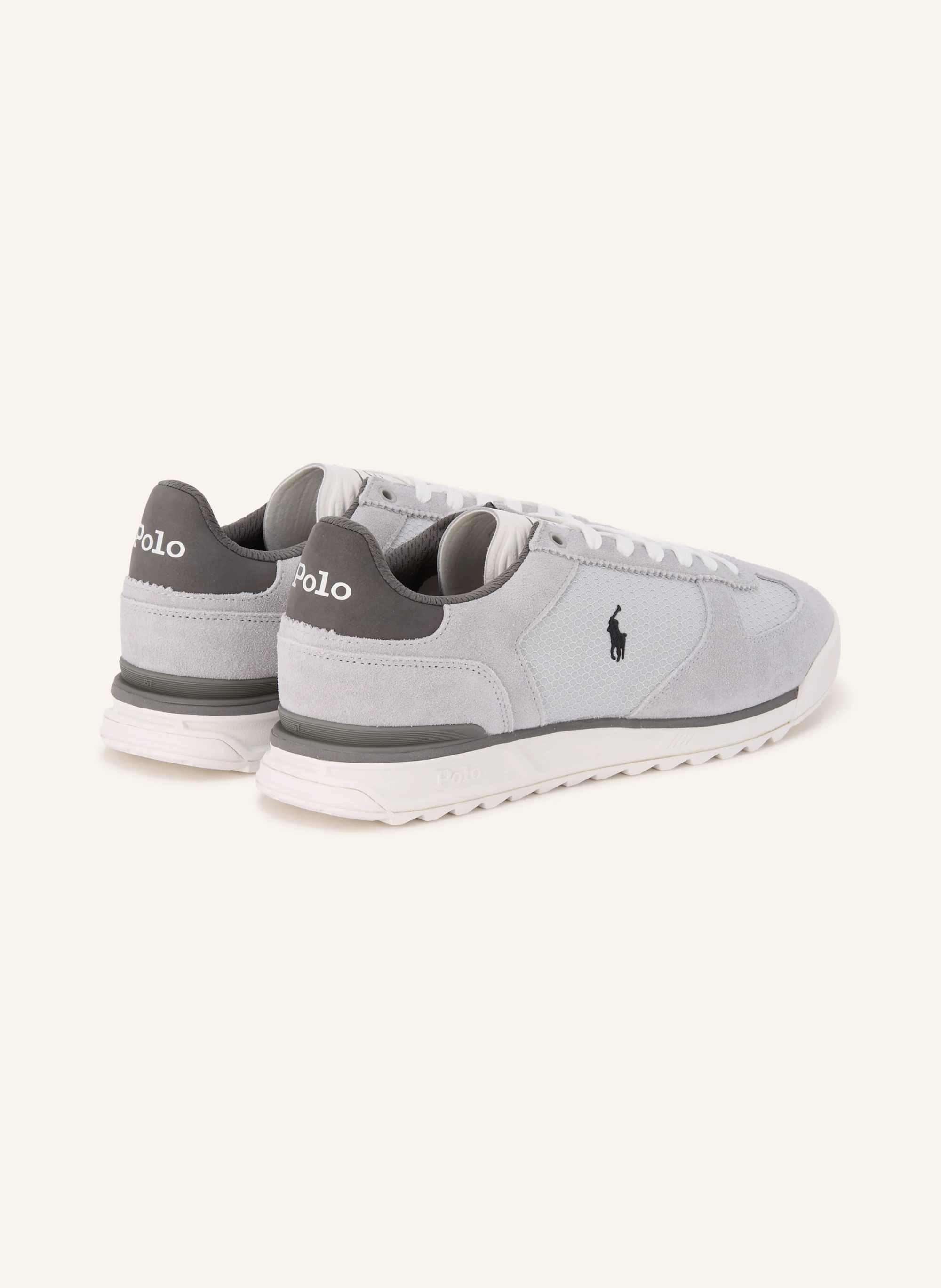 POLO RALPH LAUREN Sneaker – GRAU / DUNKELGRAU / WEISS