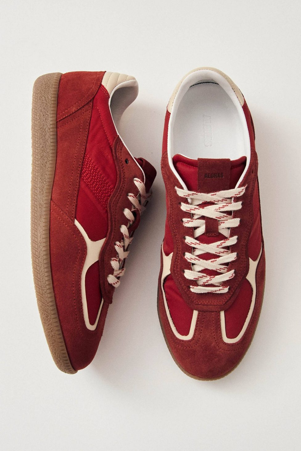 ALOHAS tb. 490 Leather Sneakers - Rife Sheen Red