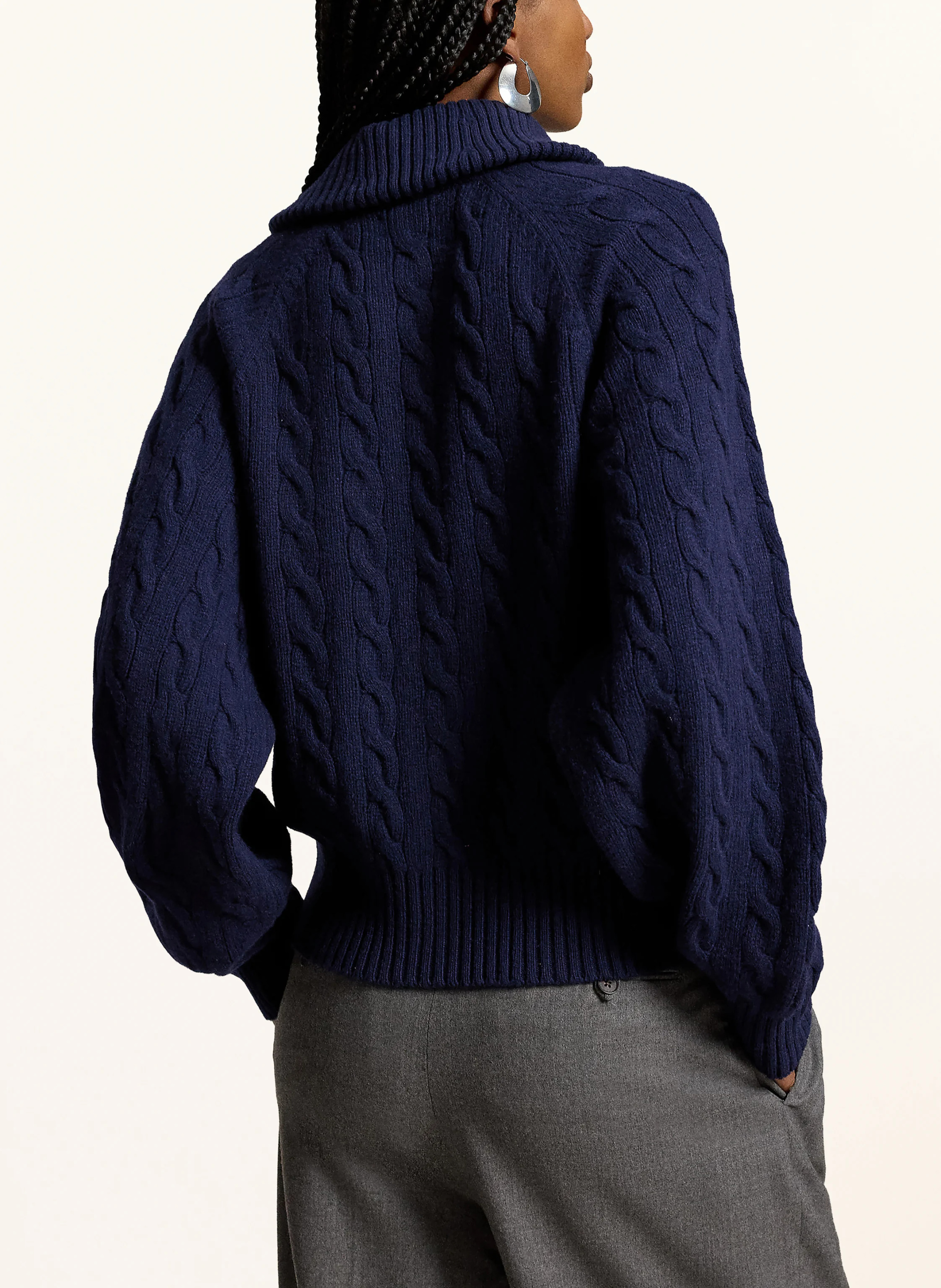 POLO RALPH LAUREN Strickjacke – DUNKELBLAU