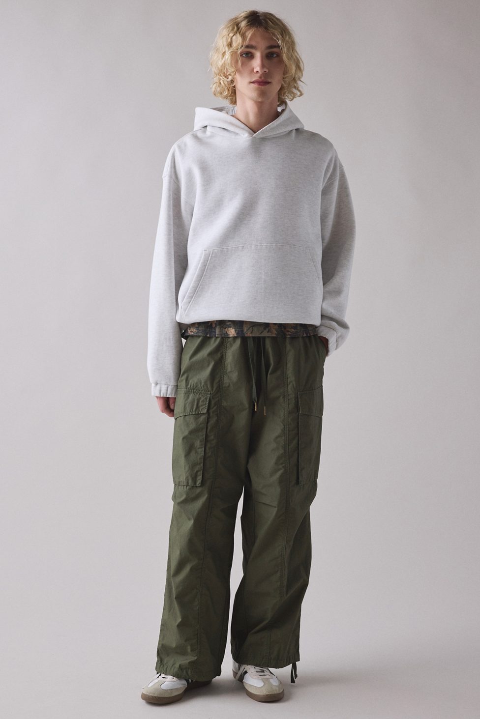 Standard Cloth Jump Shot Hoodie Sweatshirt - Grey