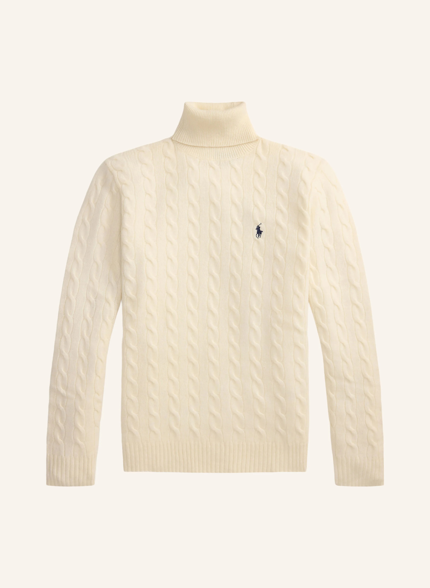 POLO RALPH LAUREN Rollkragenpullover – CREME