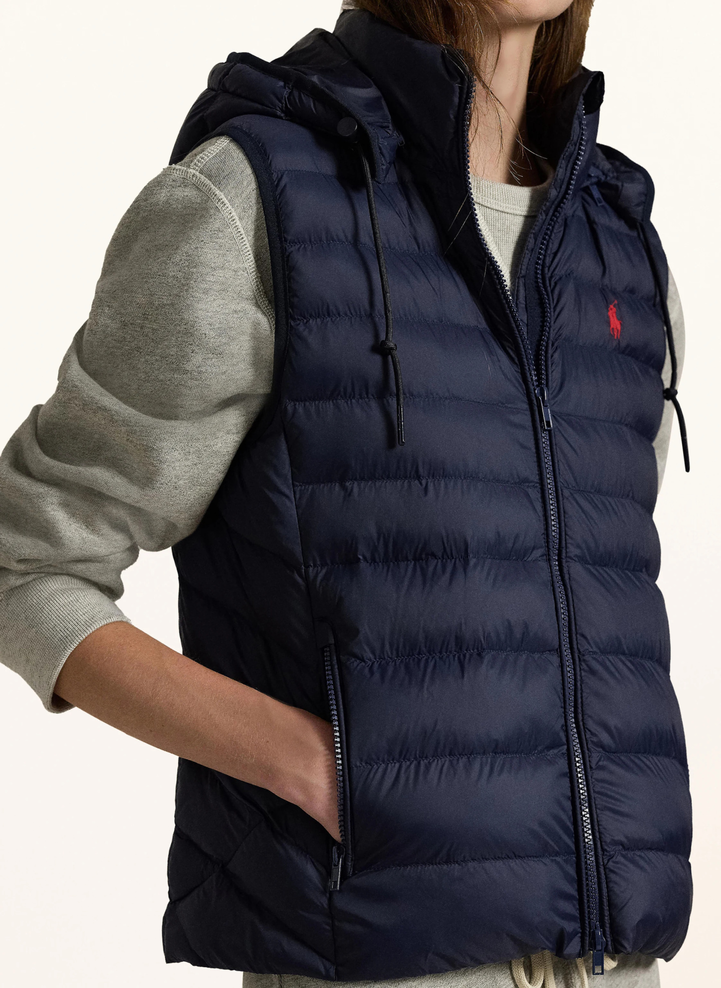POLO RALPH LAUREN Steppweste mit abnehmbarer Kapuze – DUNKELBLAU (2)