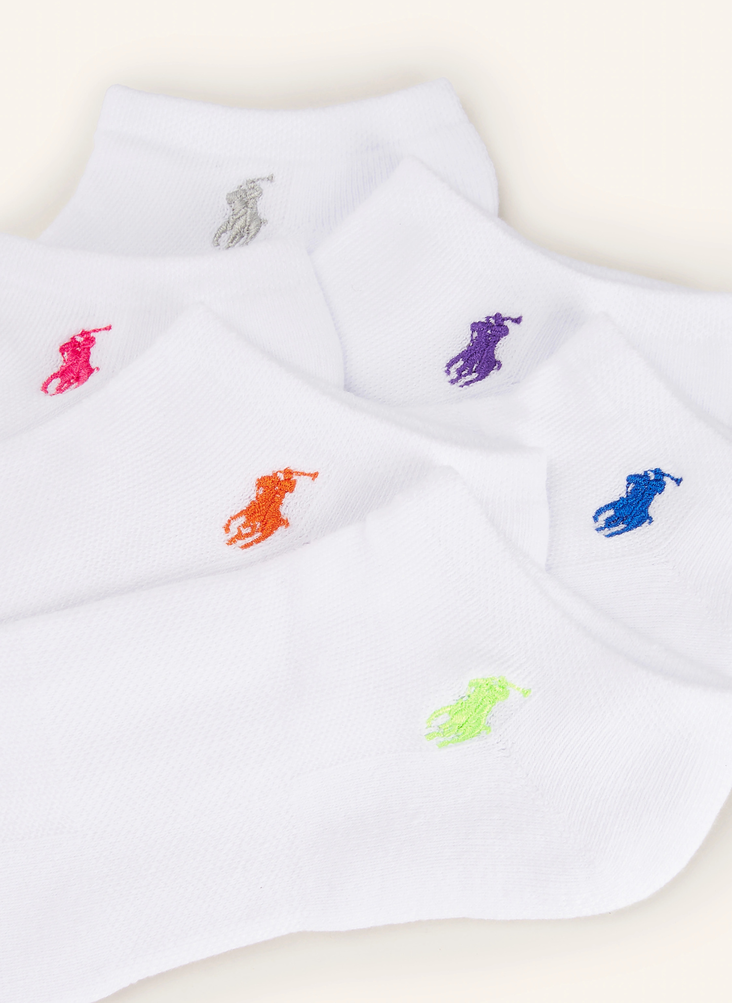 POLO RALPH LAUREN 6er-Pack Socken – 006 WHITE/BRIGHTS