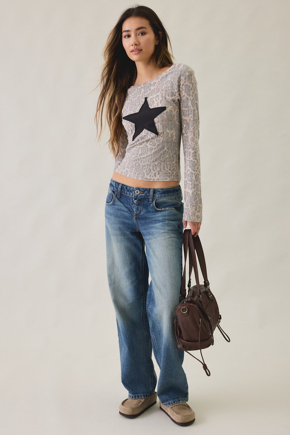 BDG Alto Ultimate Low-Rise Straight Jeans - Vintage Denim Dark