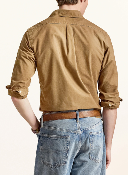 POLO RALPH LAUREN Oxfordhemd Custom Fit – COGNAC