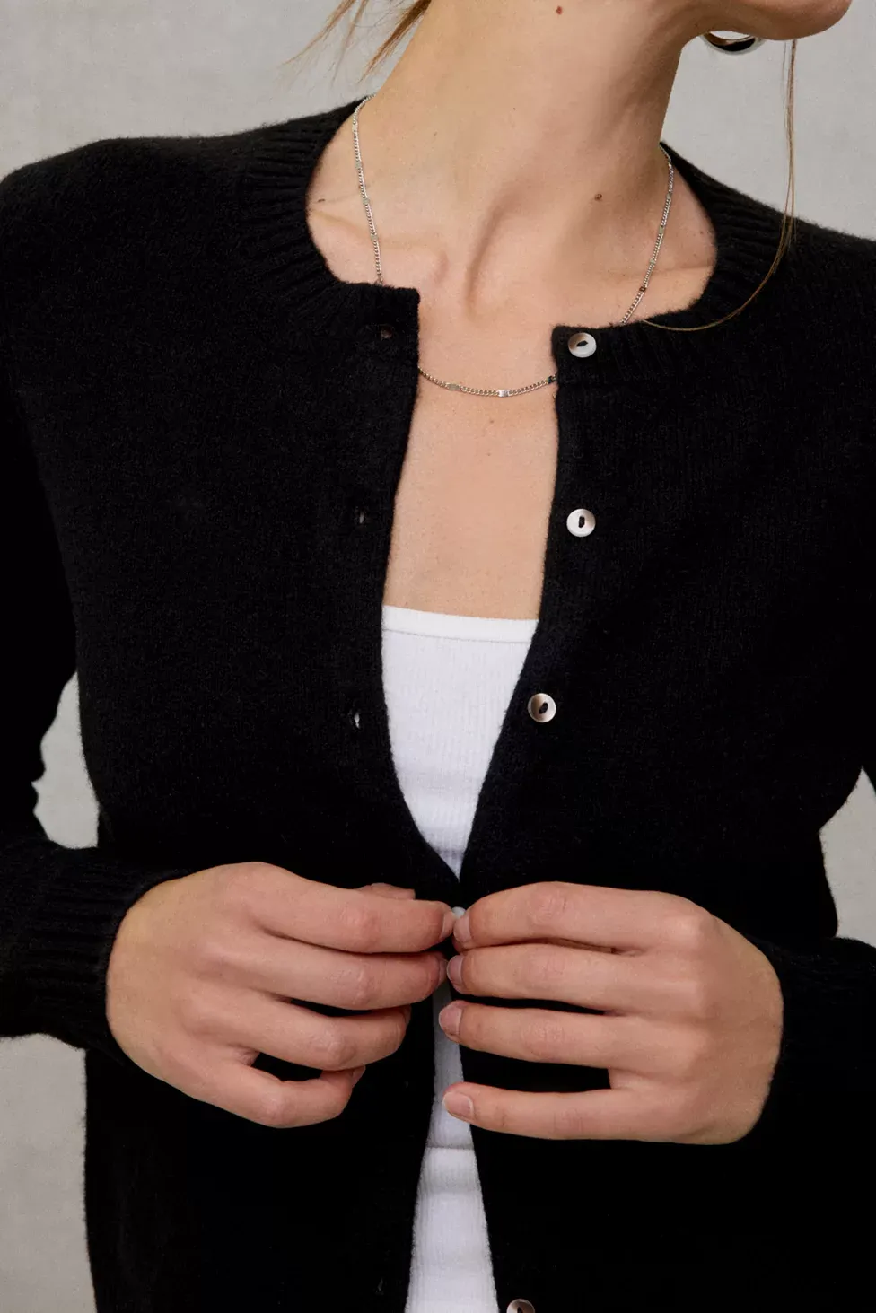BDG So Soft Cardigan - Black