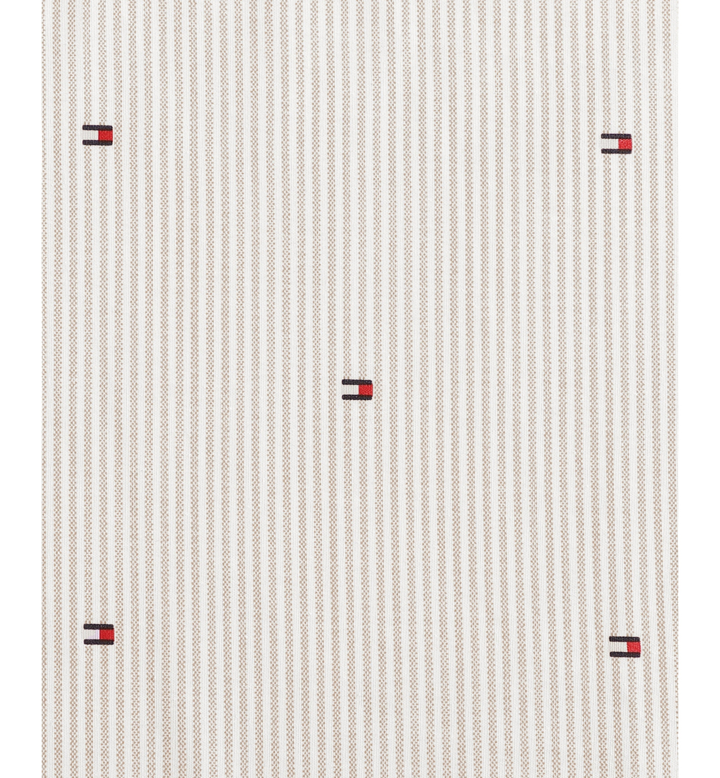 Tommy Hilfiger Ithaca Flag Stripe Cotton Percale Sheet Set - Medium Bei