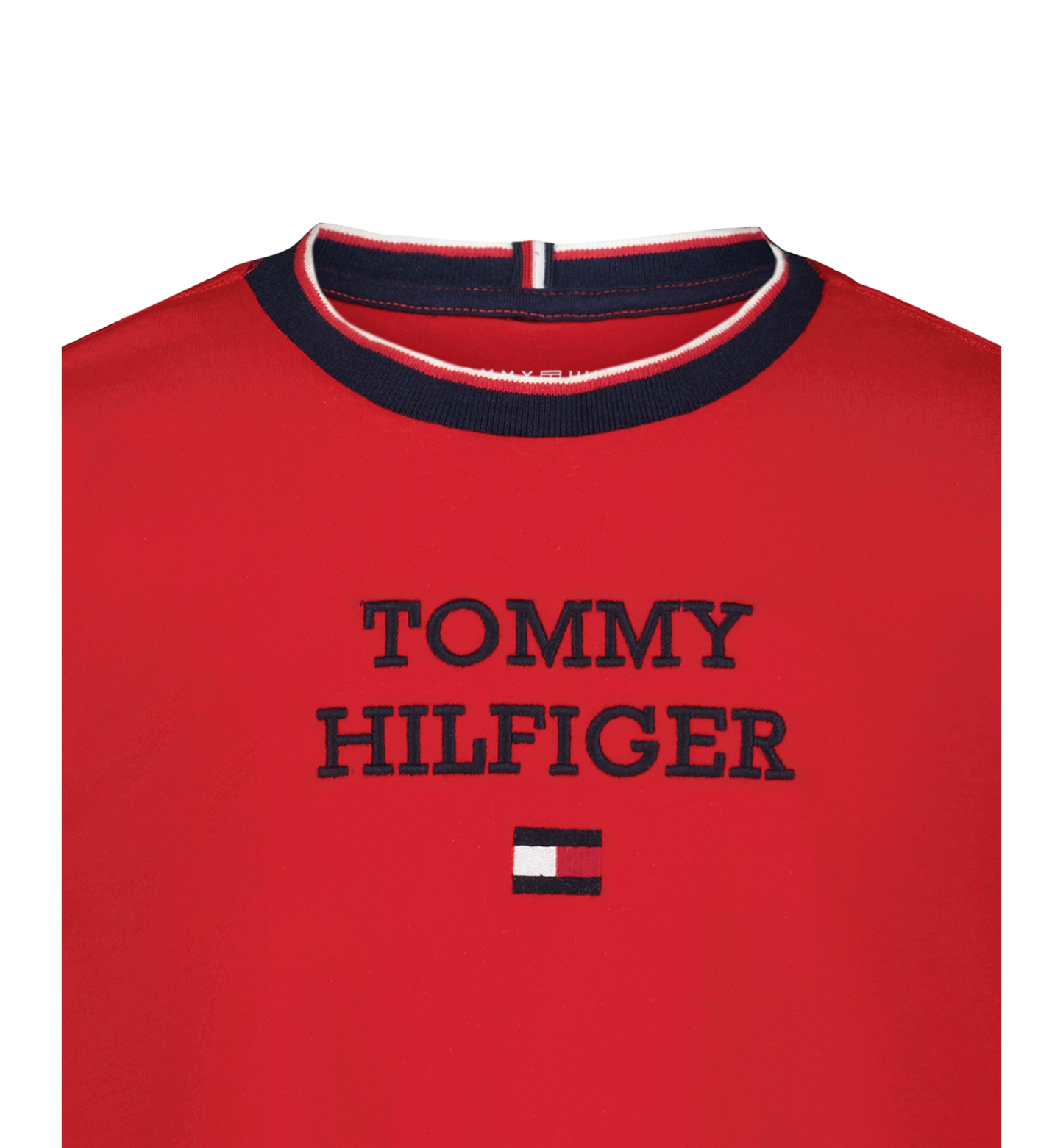 Tommy Hilfiger Boys' 8-20 Classic Lockup Short-Sleeve T-Shirts - Tommy Red