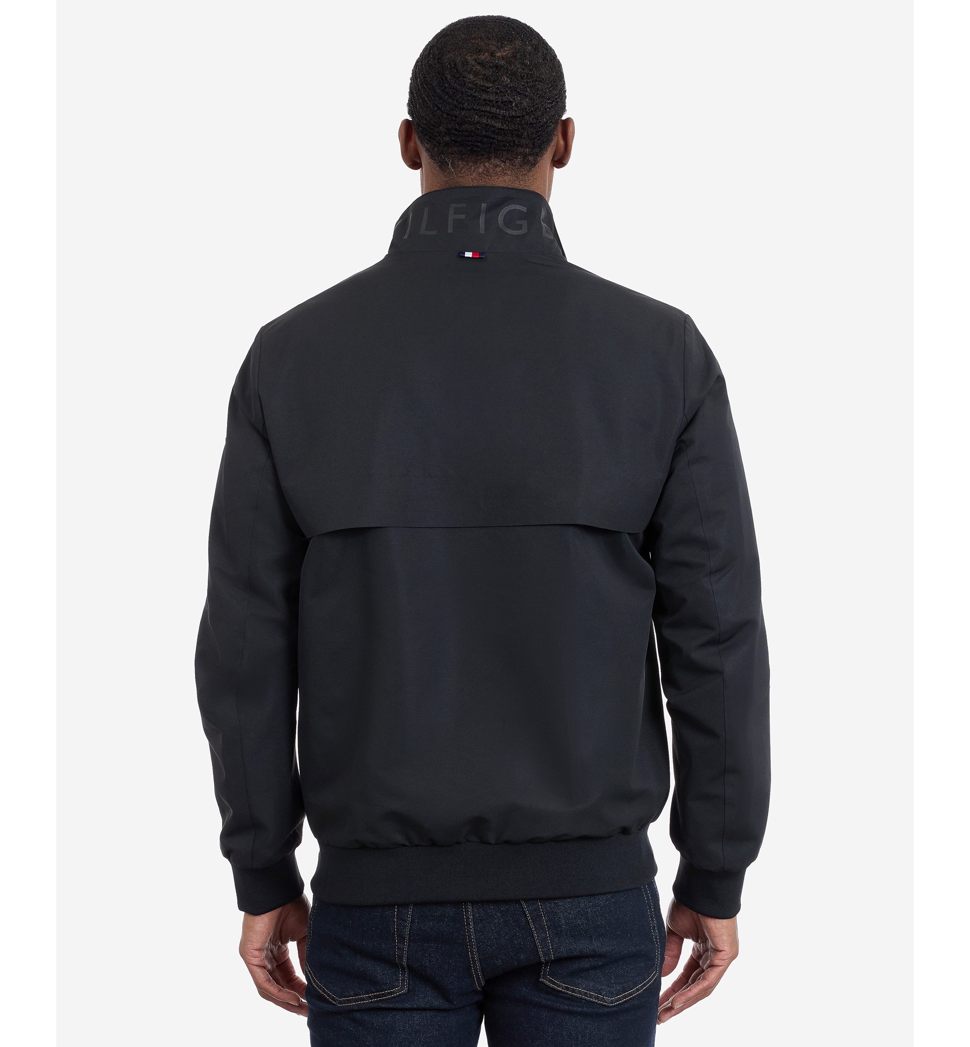 Tommy Hilfiger Men's Water Resistant Boating Regular-Fit Jacket - Black