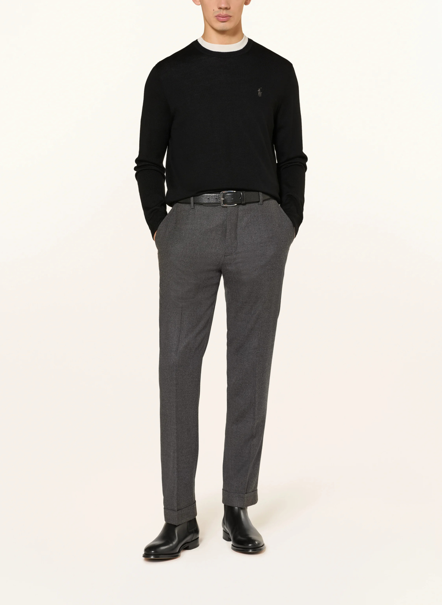 POLO RALPH LAUREN Pullover – SCHWARZ