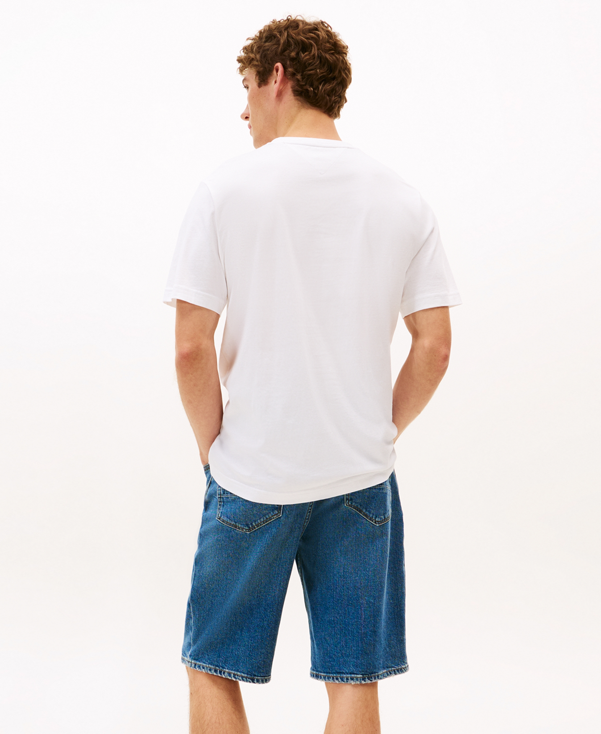 Tommy Hilfiger Men's Chest Insert Logo T-Shirt - White