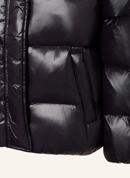 POLO RALPH LAUREN Daunenjacke mit abnehmbarer Kapuze – SCHWARZ