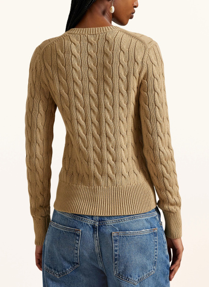POLO RALPH LAUREN Strickjacke – CAMEL