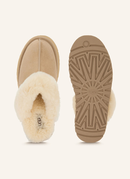 UGG Pantoletten DISQUETTE – HELLBRAUN