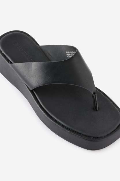 Bowie Flatform Slide, BLACK - example image 2
