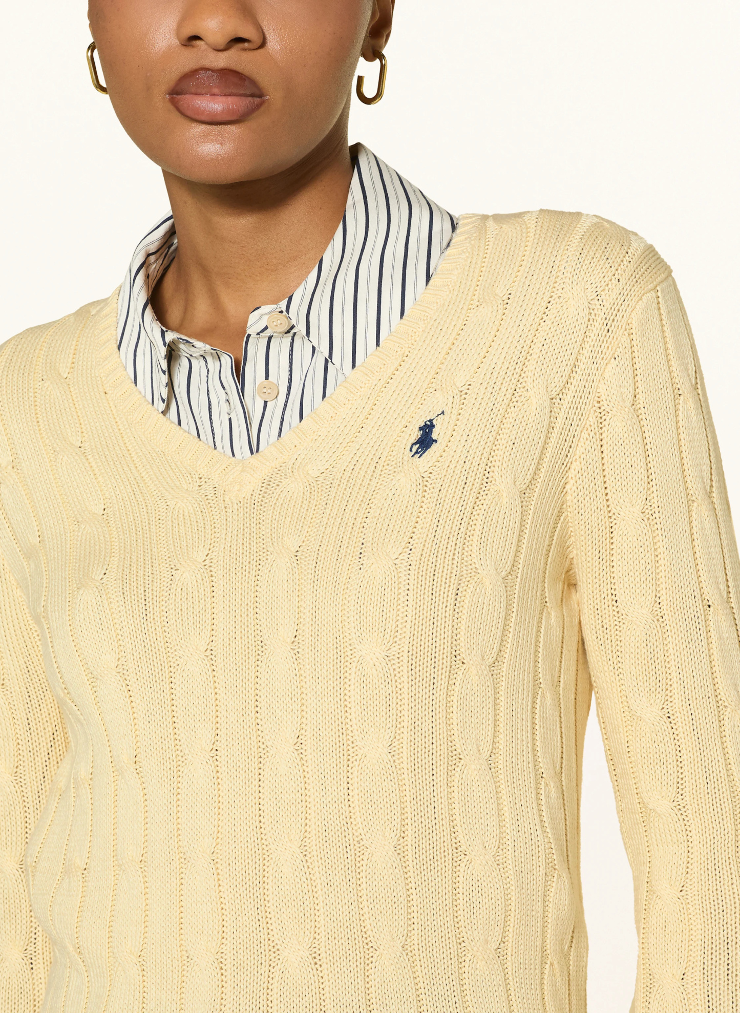 POLO RALPH LAUREN Pullover – HELLGELB