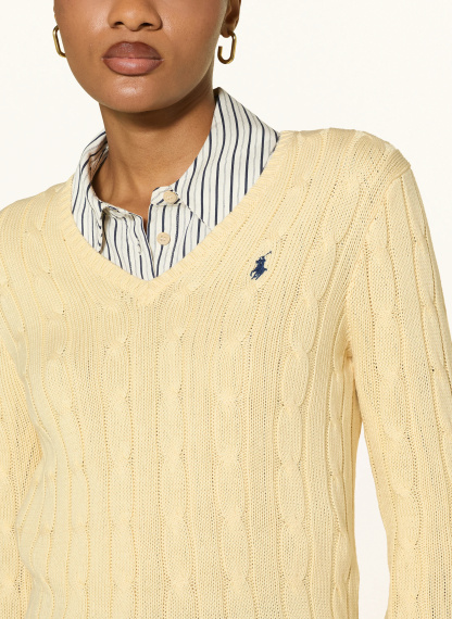 POLO RALPH LAUREN Pullover – HELLGELB