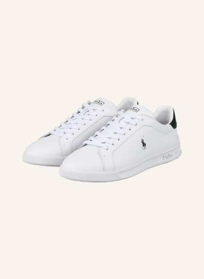 POLO RALPH LAUREN Sneaker – WEISS / DUNKELGRÜN