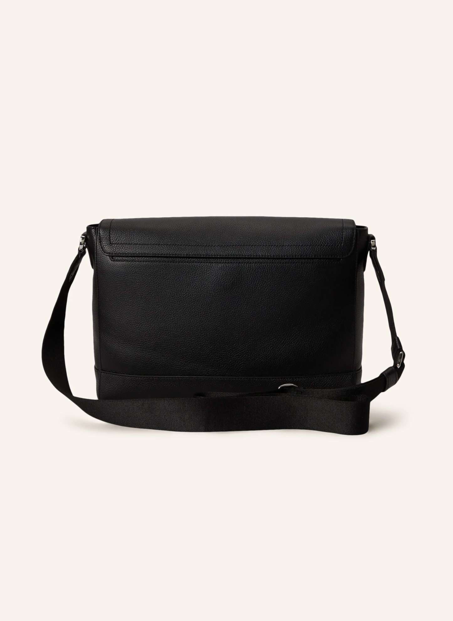 POLO RALPH LAUREN Umhängetasche – SCHWARZ / SILBER