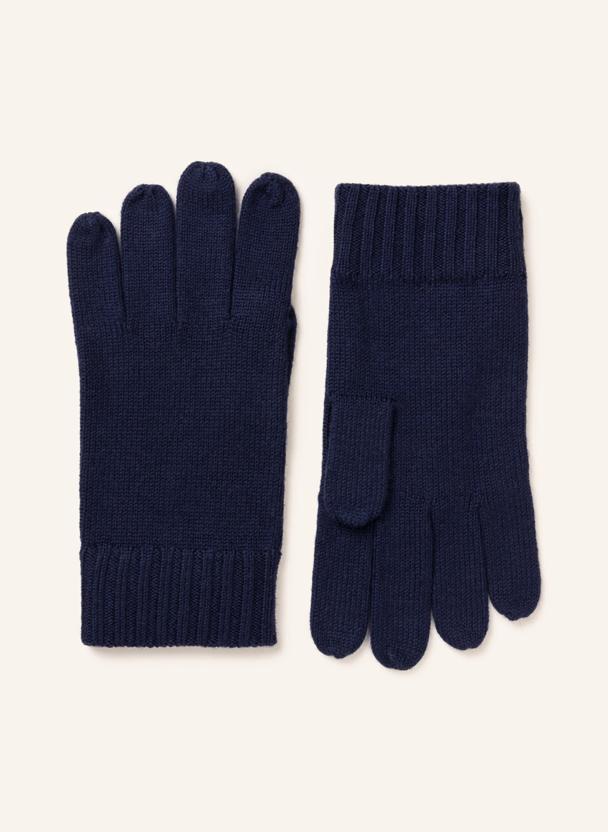 POLO RALPH LAUREN Handschuhe aus Merinowolle – DUNKELBLAU