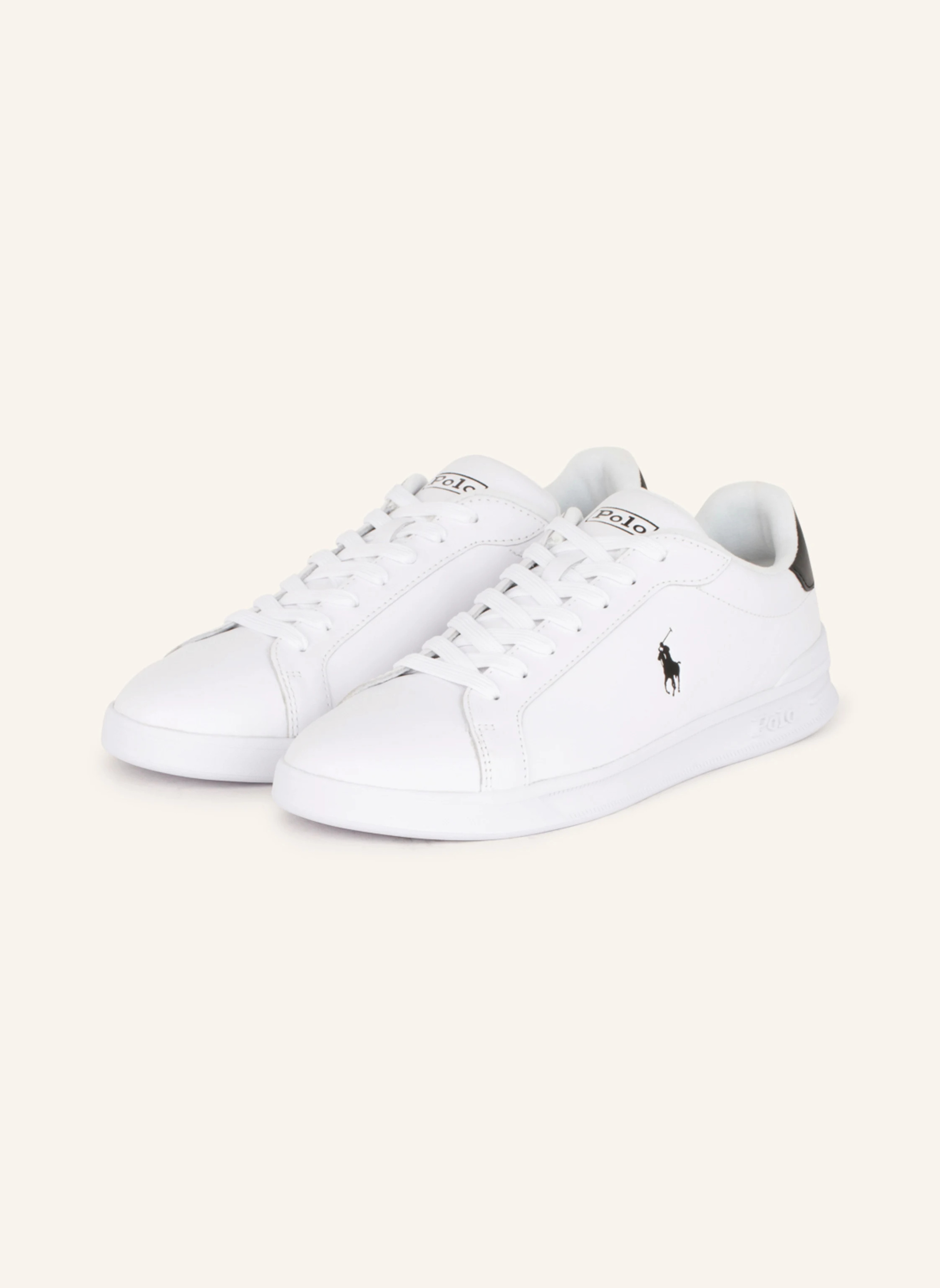 POLO RALPH LAUREN Sneaker – WEISS / SCHWARZ