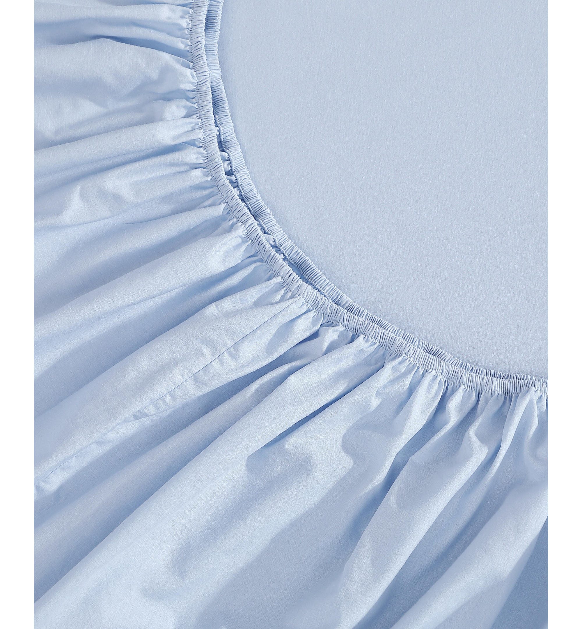 Tommy Hilfiger Solid 200-Thread Count Cotton Percale Sheet Set - Blue