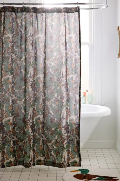 Camo Patterned Shower Curtain - Camo