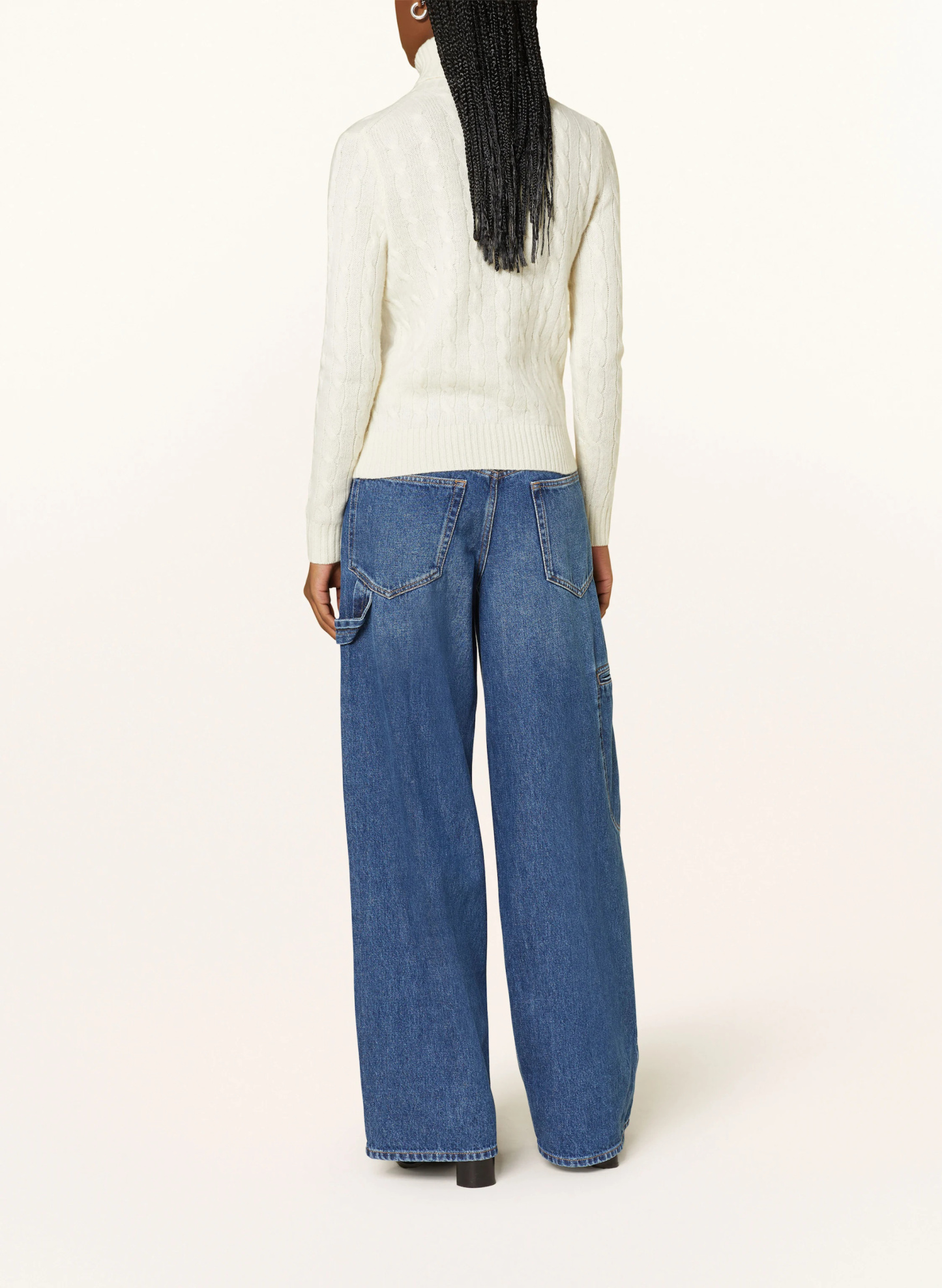 POLO RALPH LAUREN Rollkragenpullover – CREME