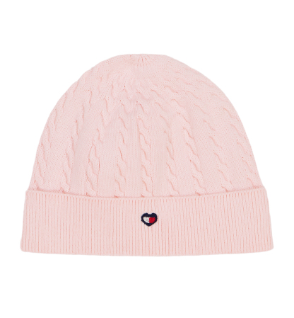 Tommy Hilfiger Baby Girls' Crewneck Coverall and Hat, 2-Piece Set - Pink