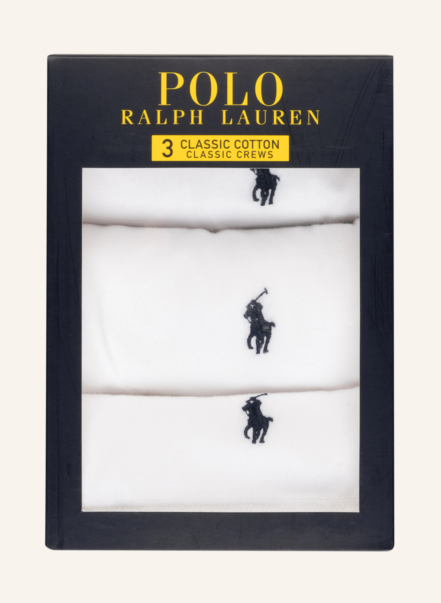 POLO RALPH LAUREN 3er-Pack T-Shirts – WEISS