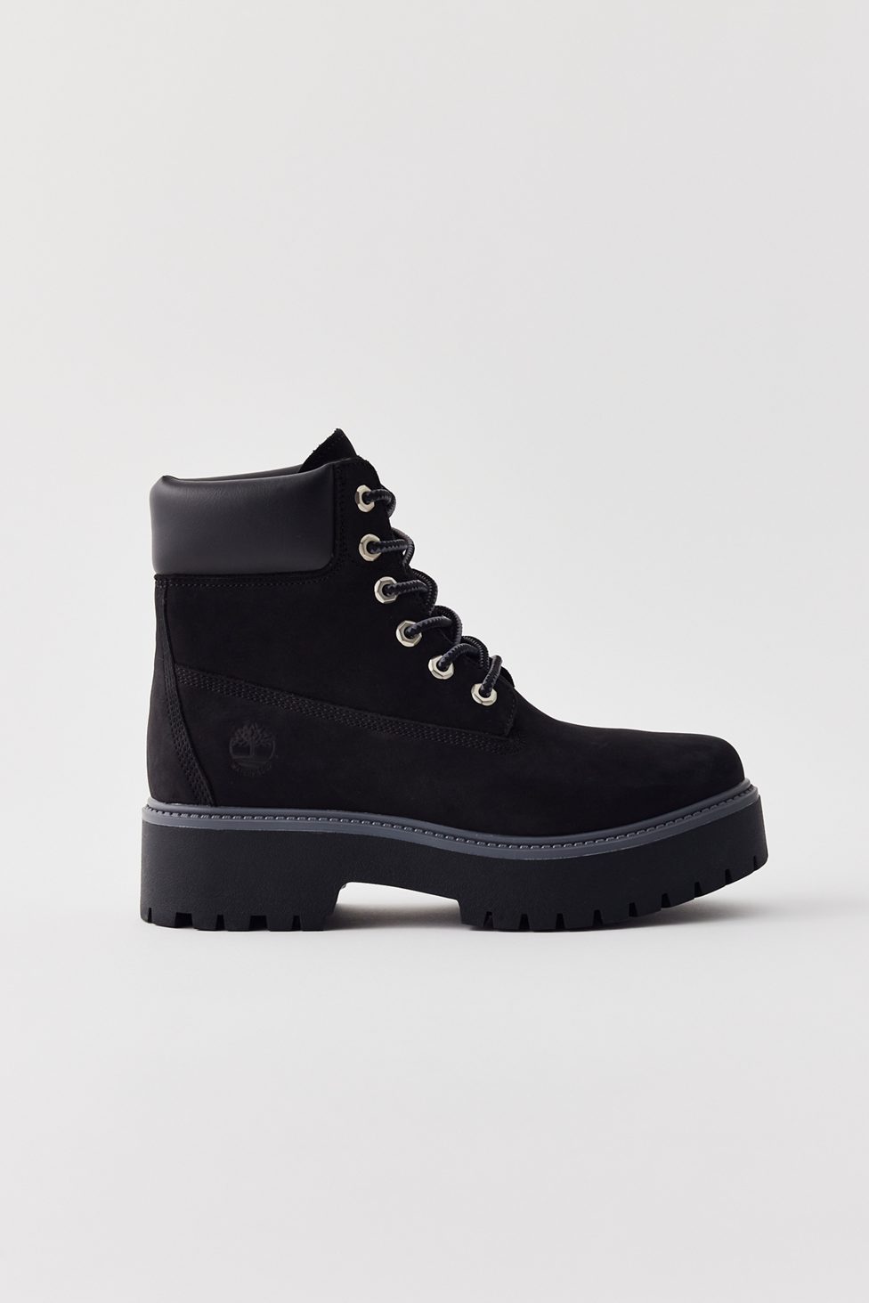 Timberland Women's Stone Street 6-Inch Platform Waterproof Boots - Black