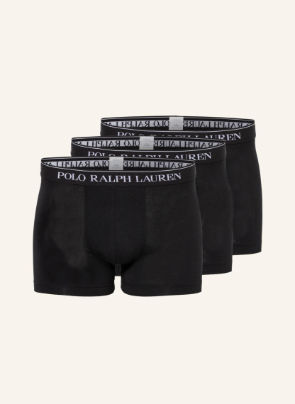 POLO RALPH LAUREN 3er-Pack Boxershorts – SCHWARZ