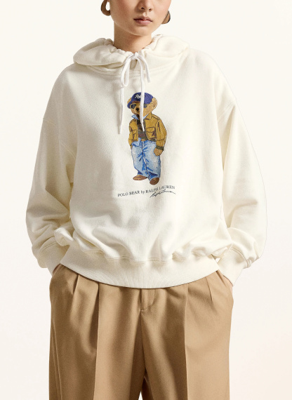 POLO RALPH LAUREN Hoodie – CREME / BEIGE / BLAU