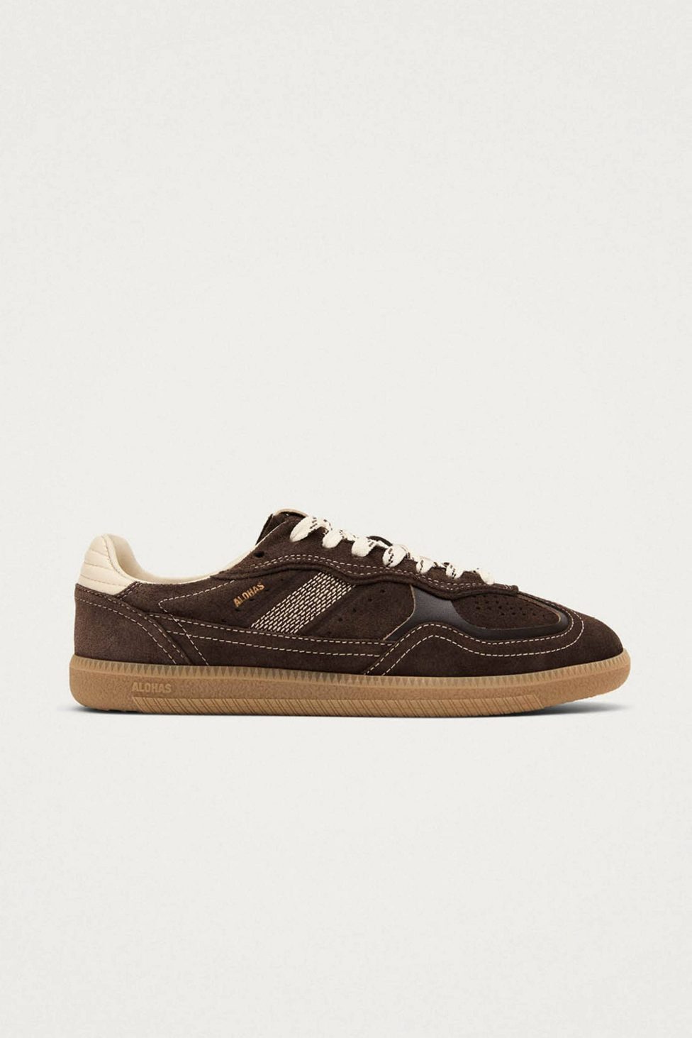 ALOHAS tb. 490 Leather Sneakers - Chocolate Cream