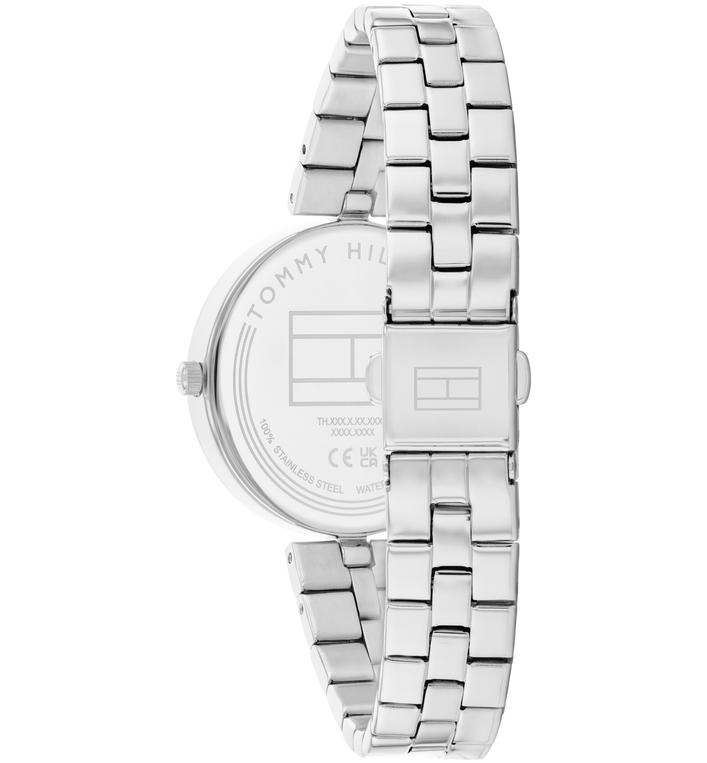 Tommy Hilfiger Women's Quartz Silver-Tone Stainless Steel Watch 34mm - Silver