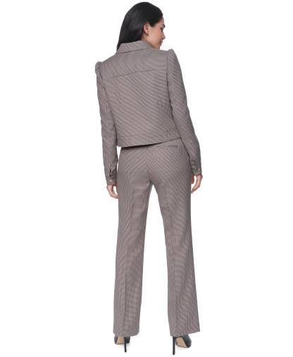 Tommy Hilfiger Women's Long-Sleeve Full-Zip Jacket - Khaki Multi