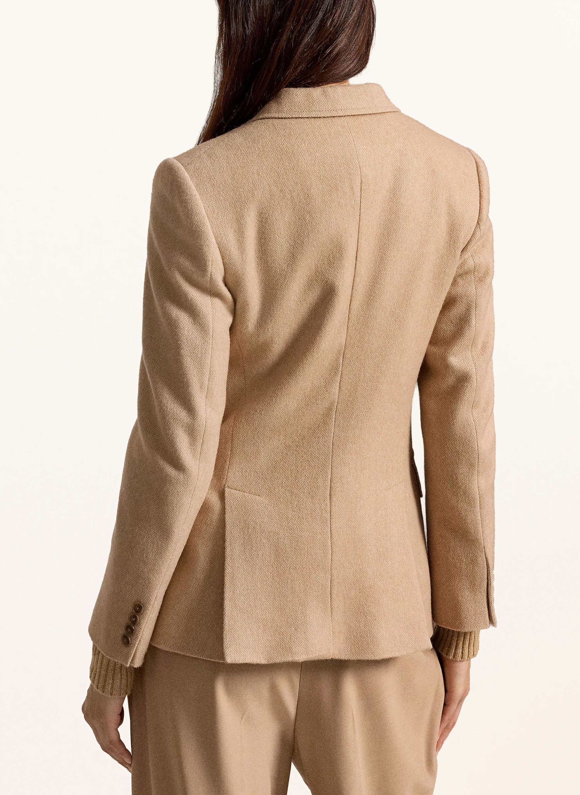 POLO RALPH LAUREN Blazer – BEIGE / CREME