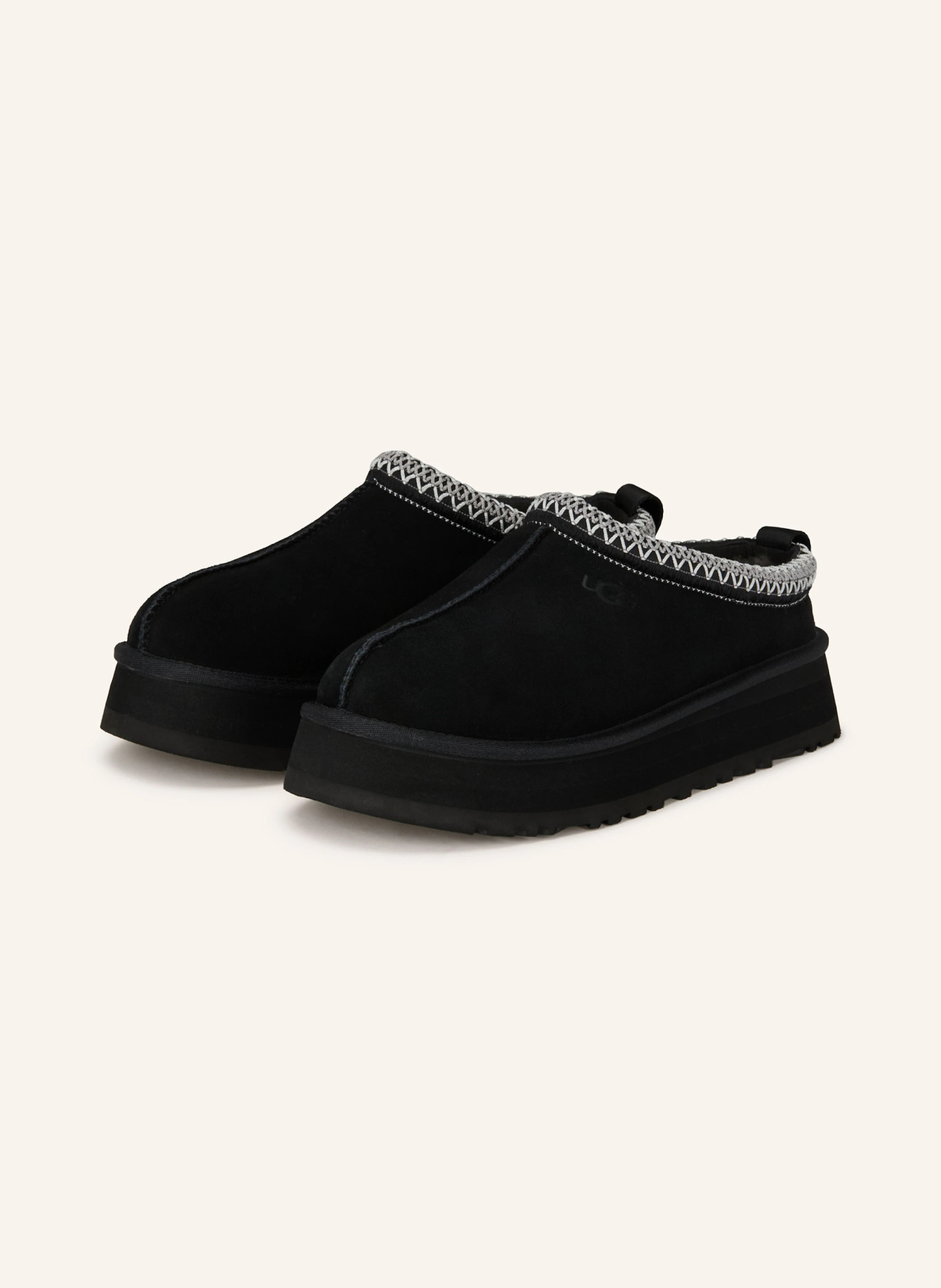 UGG Plateau-Pantoletten TAZZ – SCHWARZ